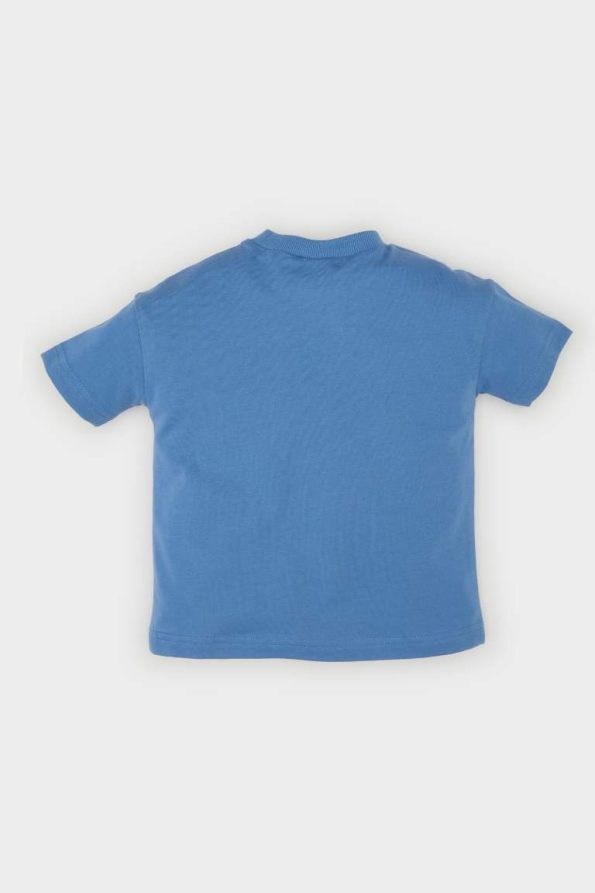 Boys' Printed Short Sleeve Crew Neck T-Shirt