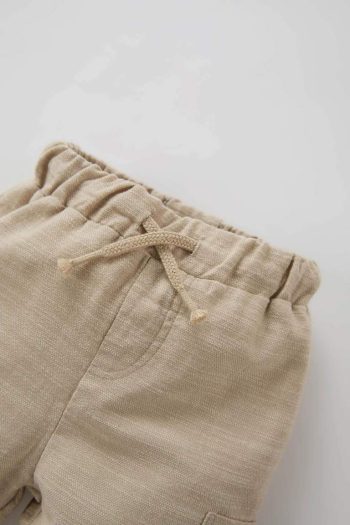 Boys' Elastic Waist Plain Trousers