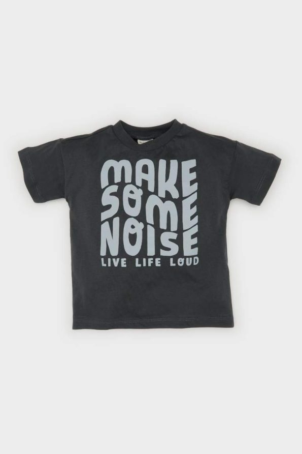 Boys' 2-Piece Printed Short Sleeve T-Shirt and Overalls Set