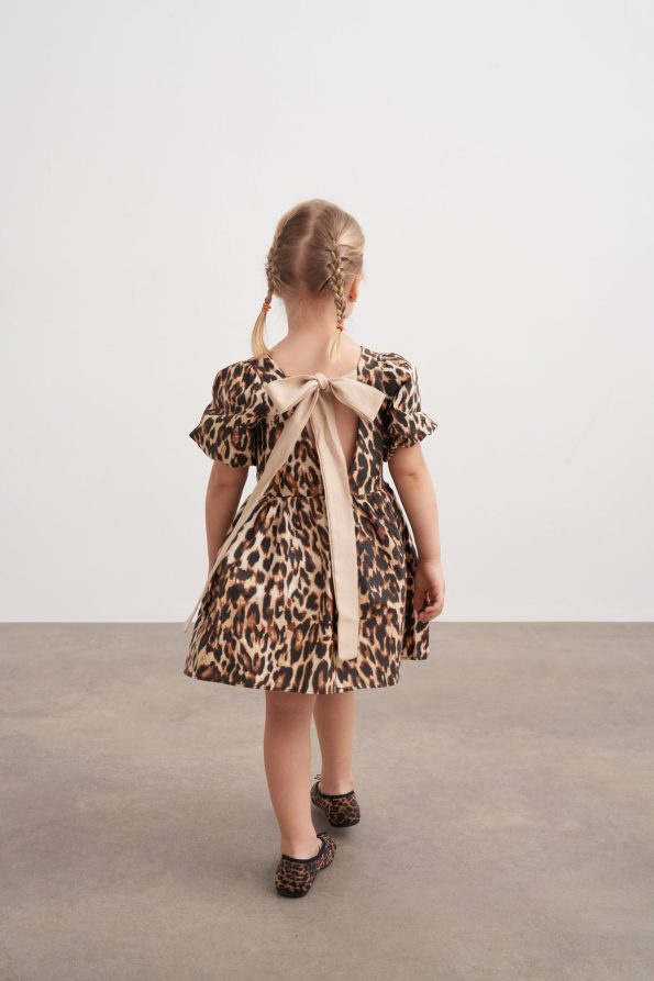 Leopard Ruffle Dress