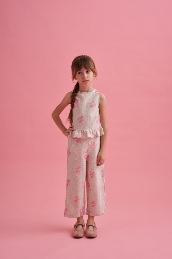 Linen Printed Set