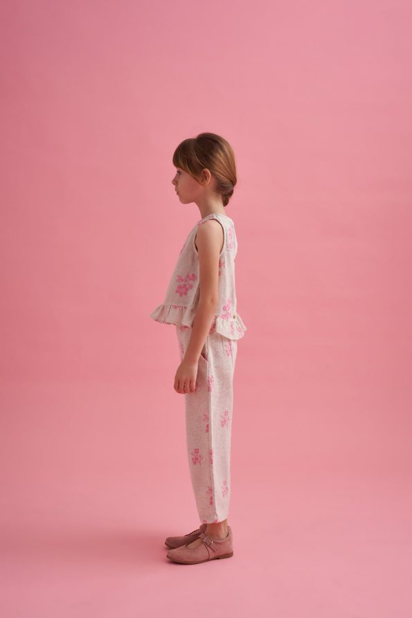 Linen Printed Set