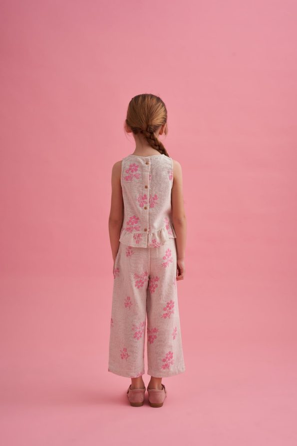 Linen Printed Set