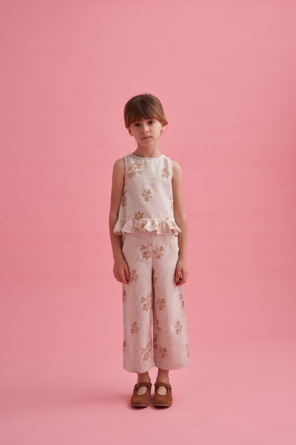 Linen Printed Set