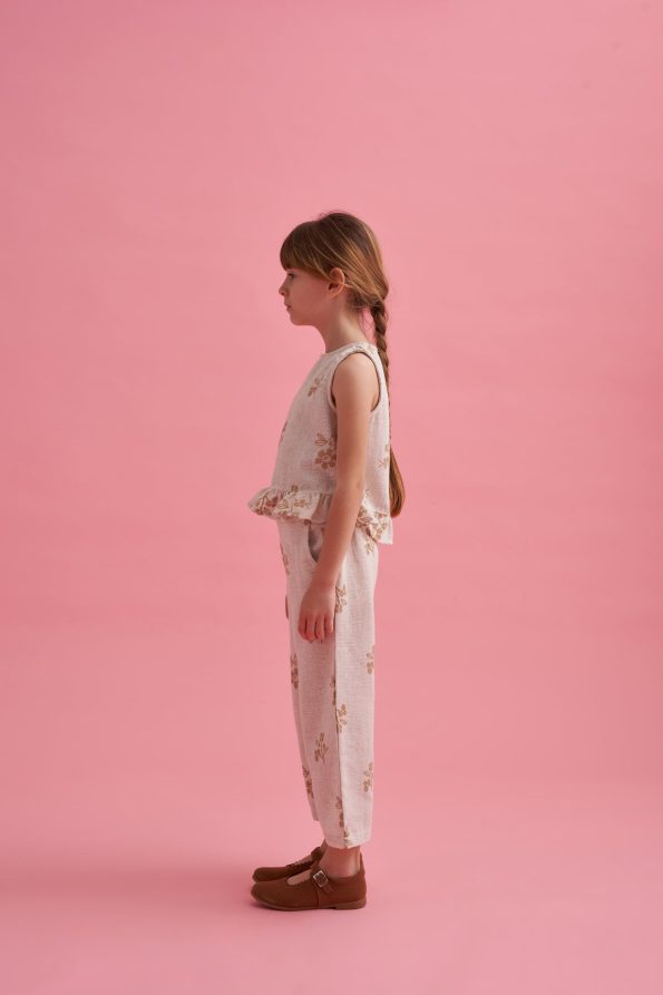 Linen Printed Set