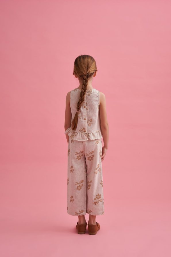 Linen Printed Set