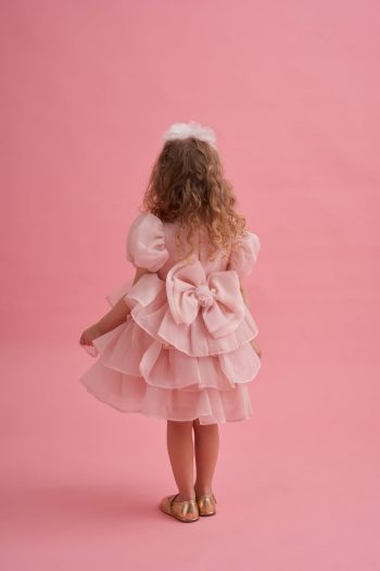 Premium Ruffled Belted Dress
