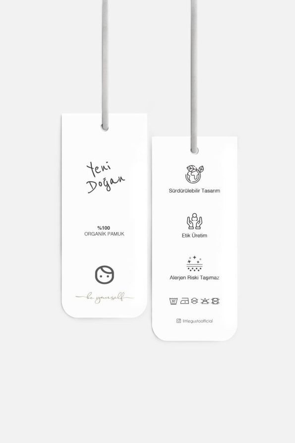 Organic Cotton Tie-Shoulder Newborn Cosmos White Sleeping Bag