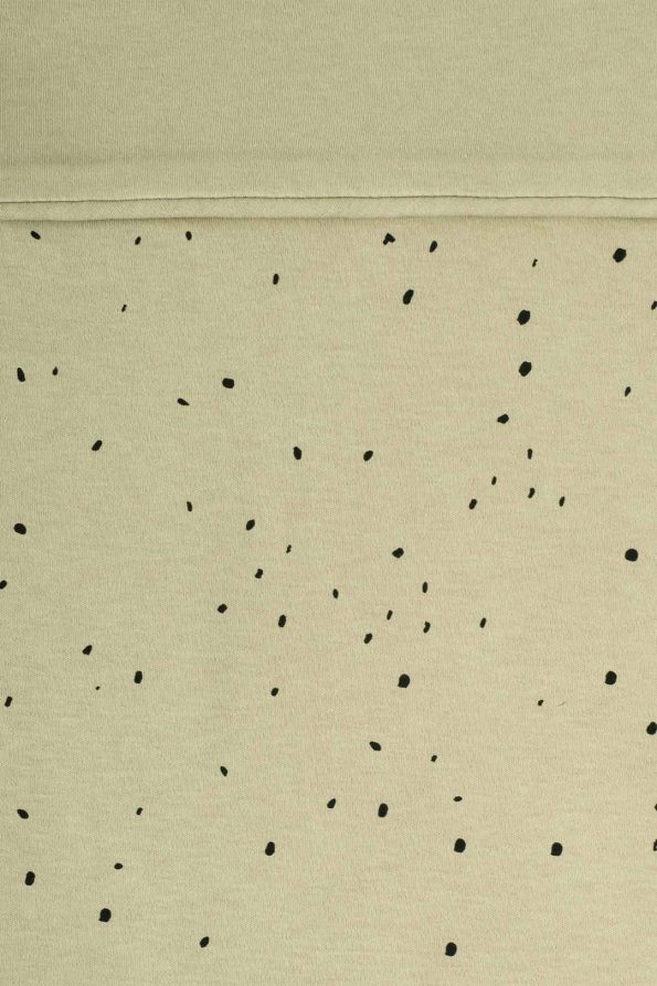 Organic Cotton Cosmos Olive Baby Duvet and Pillow Set