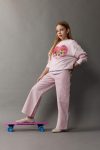 Girls' Wide Leg Cargo Jeans