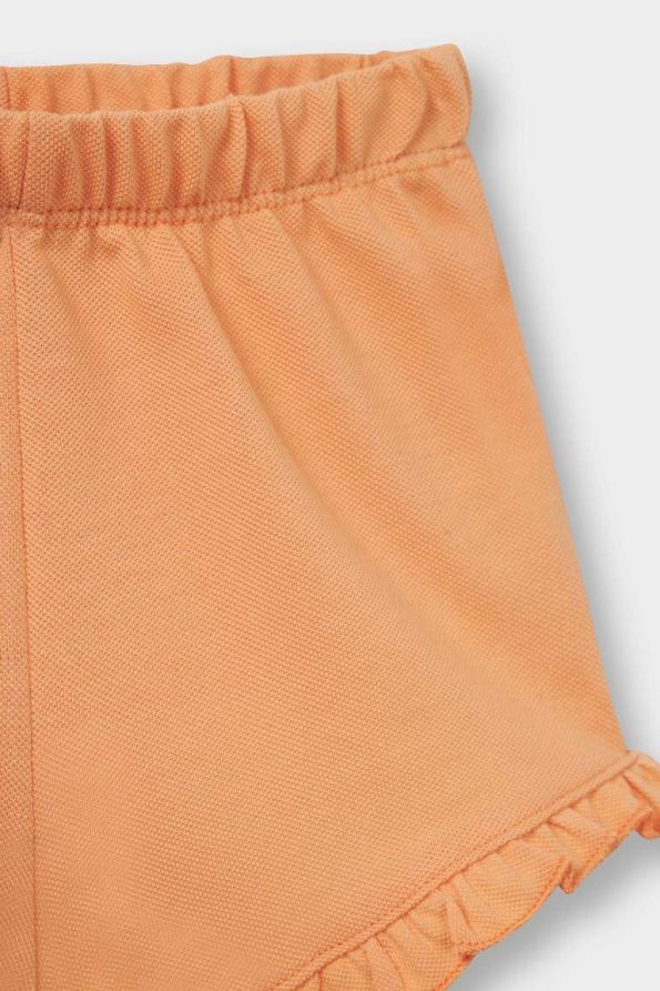 Baby Girl Pique Shorts