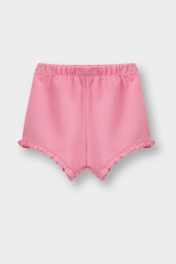 Girls' Baby Elastic Waist Pique Shorts