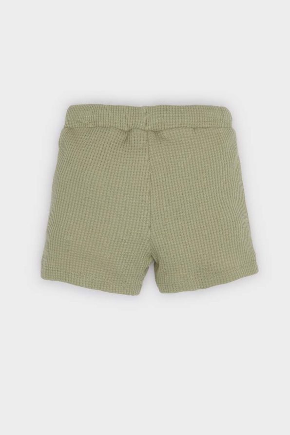 Boys' Elastic Waist Waffle Shorts