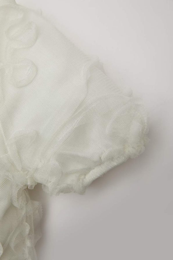 Girls' Short Sleeve Summer Tulle Dress