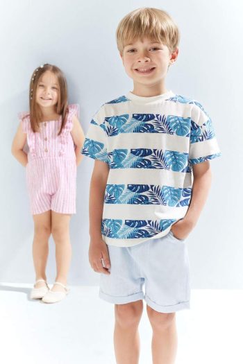 Boys' Elastic Waist Shorts