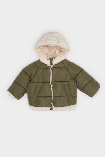 Boys' Waterproof Multi-Color Pocket Puffer Jacket