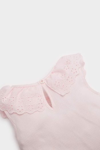 Girls' Lace Collar Tank Top