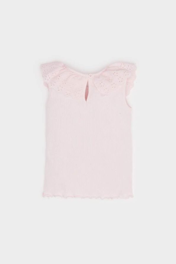 Girls' Lace Collar Tank Top