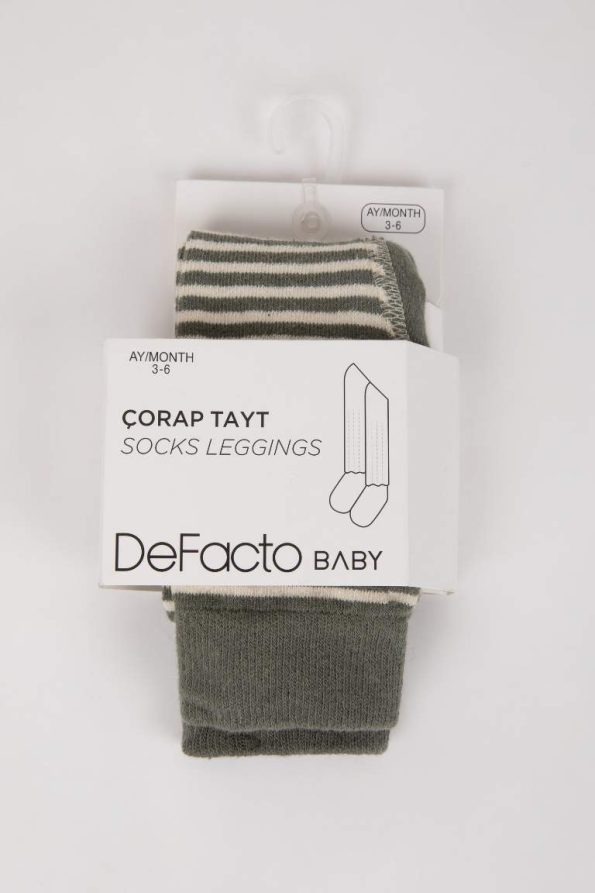 Baby Boy Striped Tights
