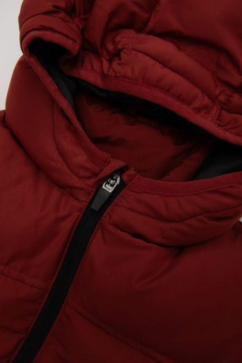 Boys' Water-Resistant Hooded Puffer Jacket
