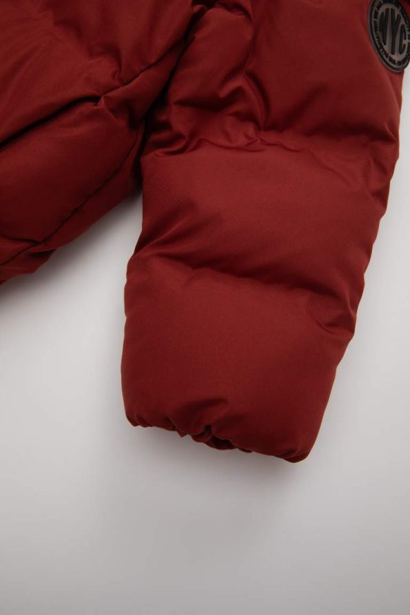 Boys' Water-Resistant Hooded Puffer Jacket