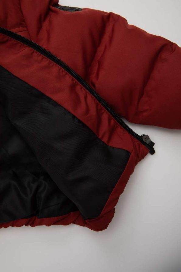 Boys' Water-Resistant Hooded Puffer Jacket