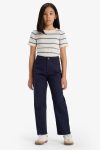 Girls' Straight Fit Wide Leg Pocket Cotton School Trousers