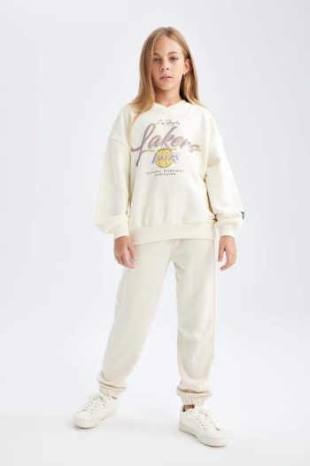 Girls' NBA Los Angeles Lakers Oversized Sweatshirt