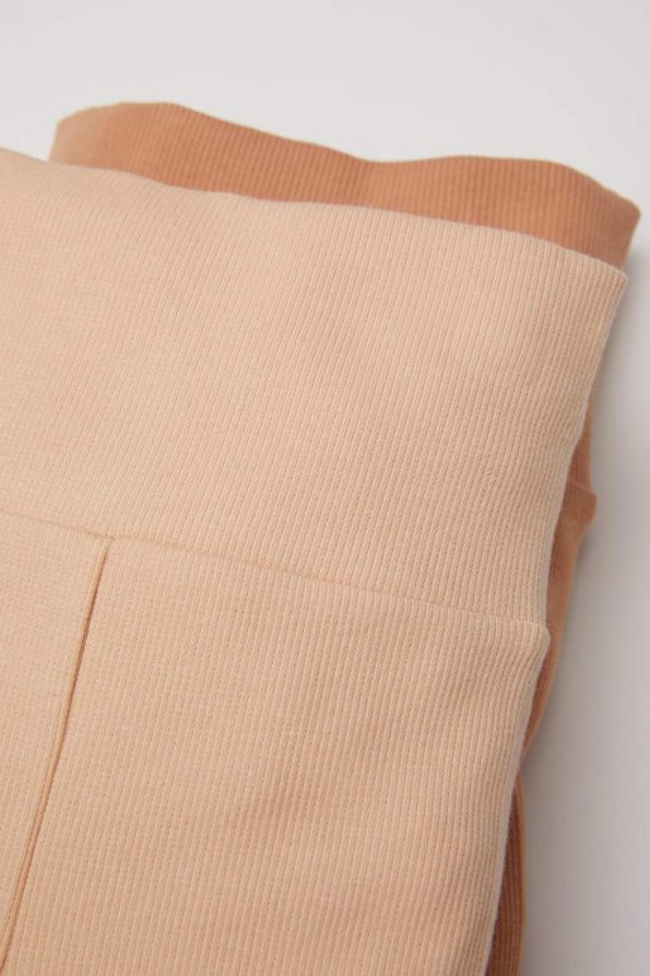 Boys' Ribbed Basic Cotton Bottoms - 2 Pack