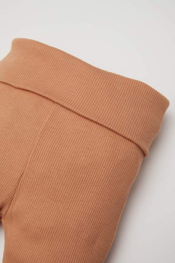 Boys' Ribbed Basic Cotton Bottoms - 2 Pack
