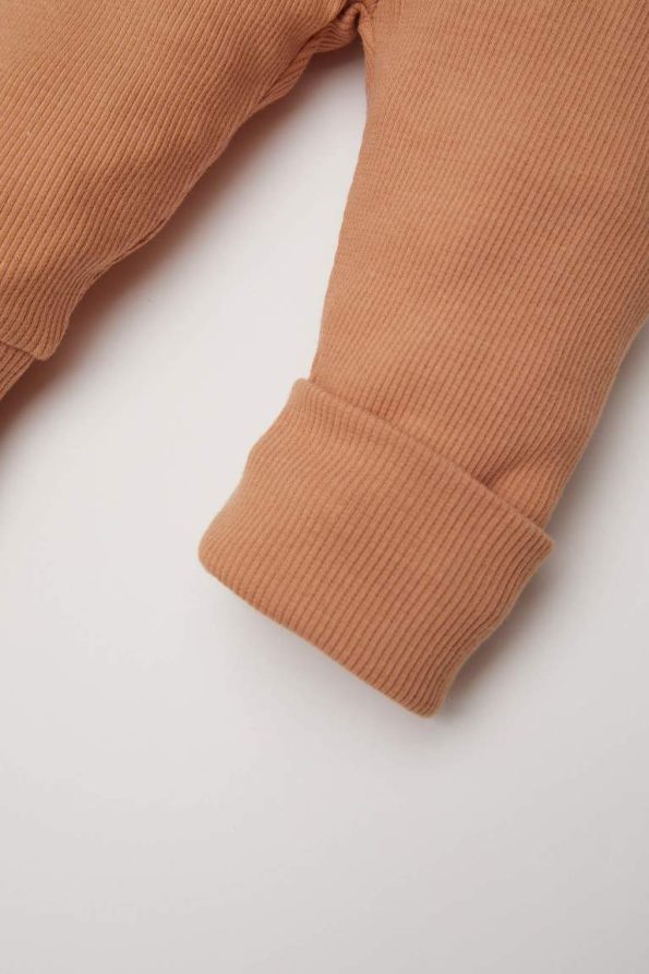 Boys' Ribbed Basic Cotton Bottoms - 2 Pack