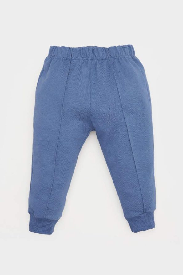 Boys' 2-Piece Set Printed Sweatshirt with Elastic Waist Pants