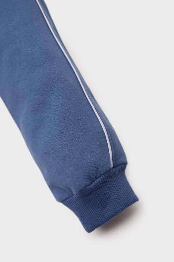 Boys' 2-Piece Set Printed Sweatshirt with Elastic Waist Pants