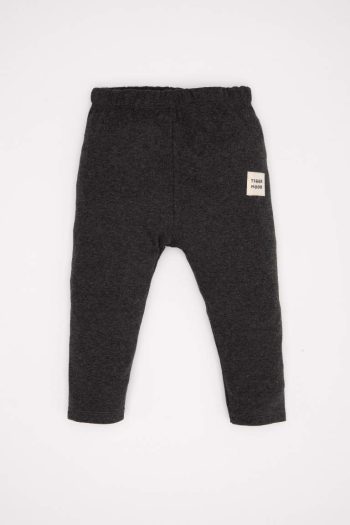 Boys' Two-Piece Set Printed Sweatshirt with Elastic Waist Jogger Pants