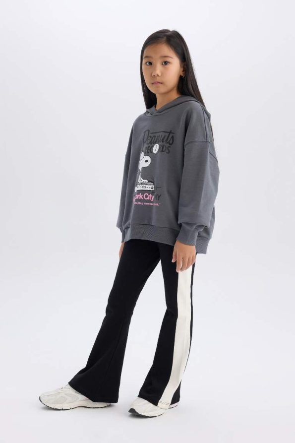 Girls' Standard Length Spanish Cut Basic Solid Leggings