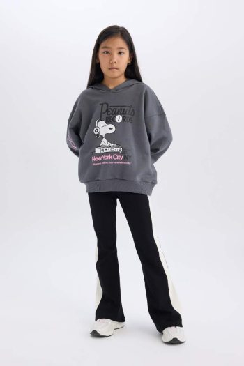 Girls' Standard Length Spanish Cut Basic Solid Leggings