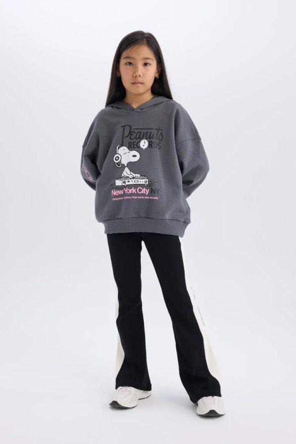 Girls' Standard Length Spanish Cut Basic Solid Leggings