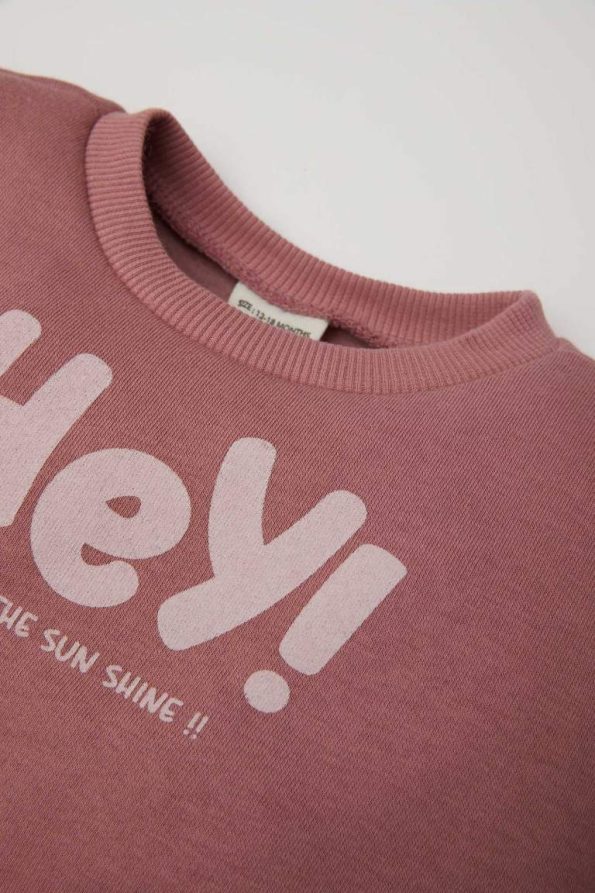 Girls' Printed Sweatshirt