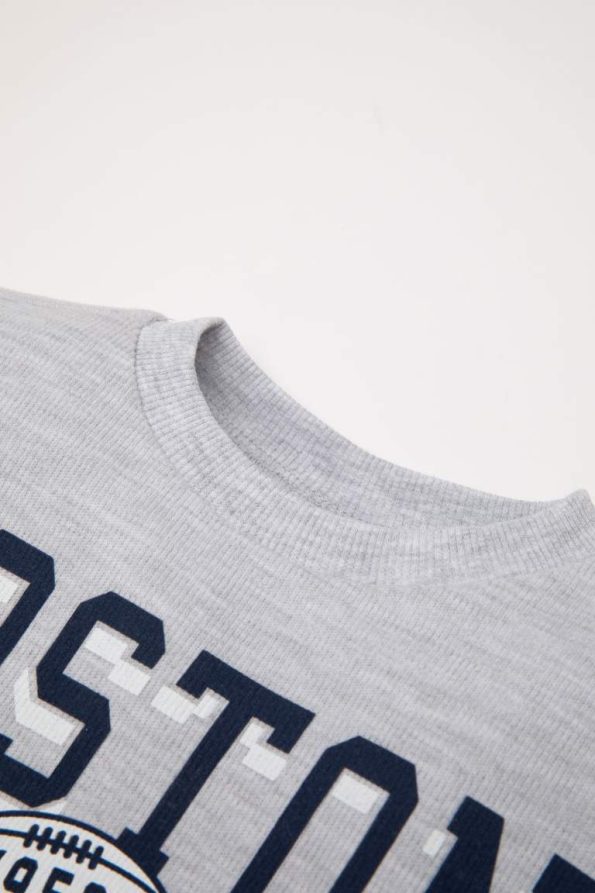 Boys' 2-Piece Printed Sweatshirt and Jogger Set