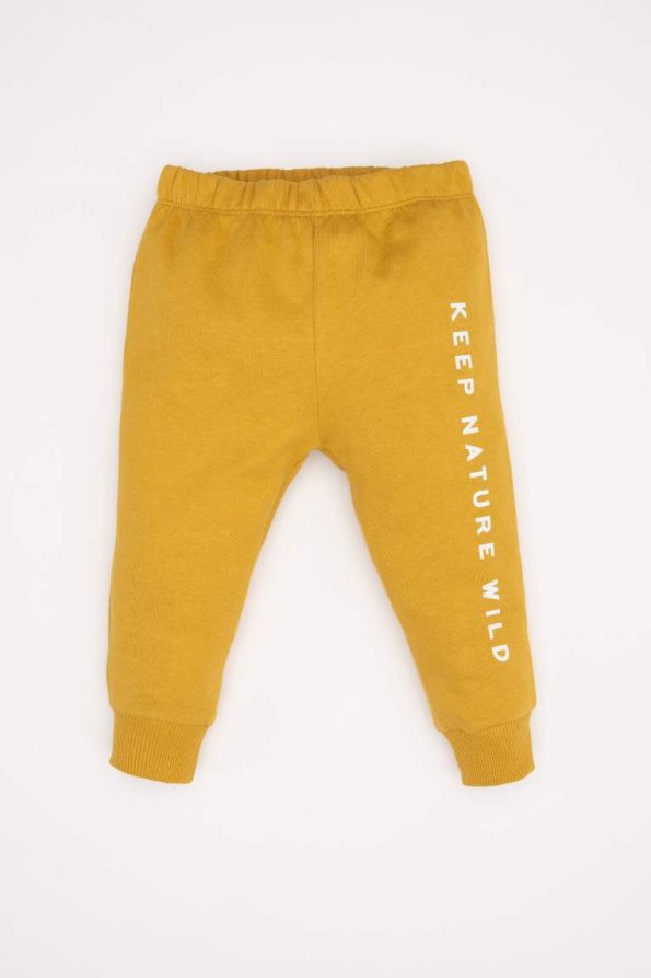 Boys' 2-Piece Set Printed Sweatshirt with Elastic Waistband Joggers