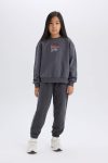 Girls' Elastic Waist Jogger Pants