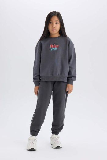 Girls' Elastic Waist Jogger Pants