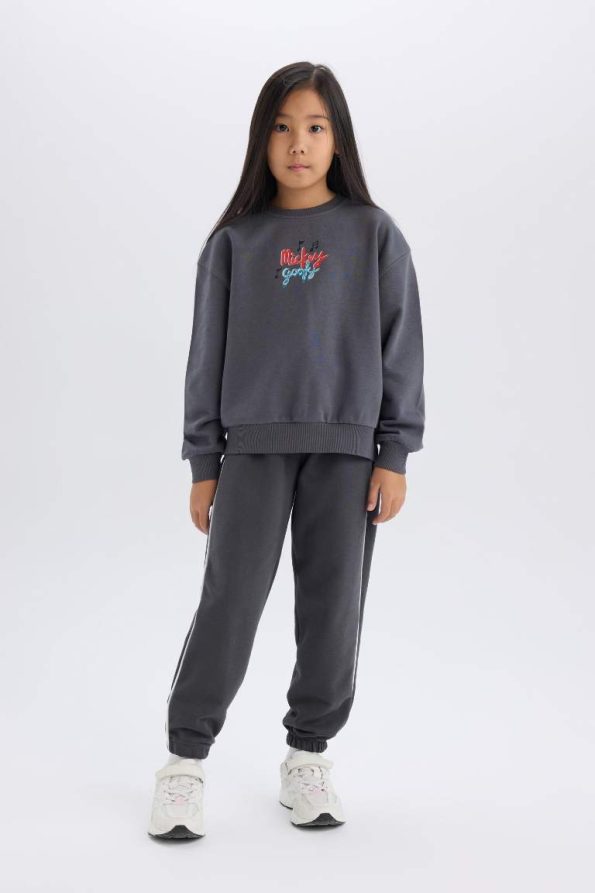 Girls' Elastic Waist Jogger Pants
