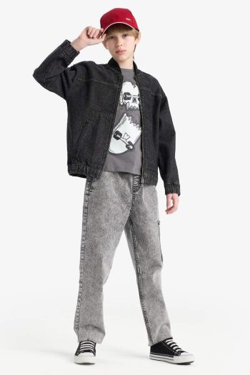 Boys' Jogger Fit Stretch Waistband Jean Pants