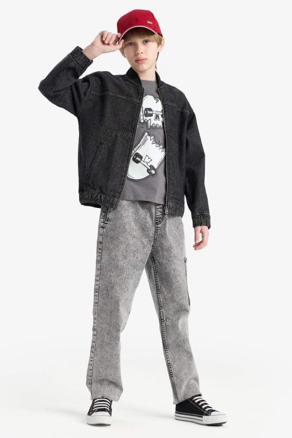 Boys' Jogger Fit Stretch Waistband Jean Pants
