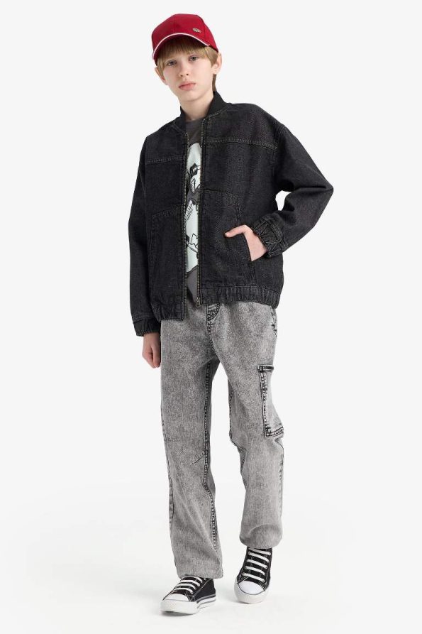 Boys' Jogger Fit Stretch Waistband Jean Pants