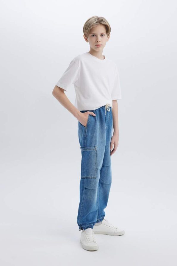 Boys' Parachute Denim Pants