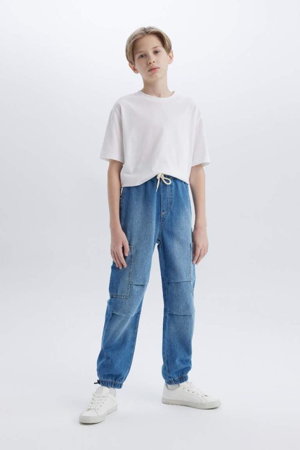Boys' Parachute Denim Pants