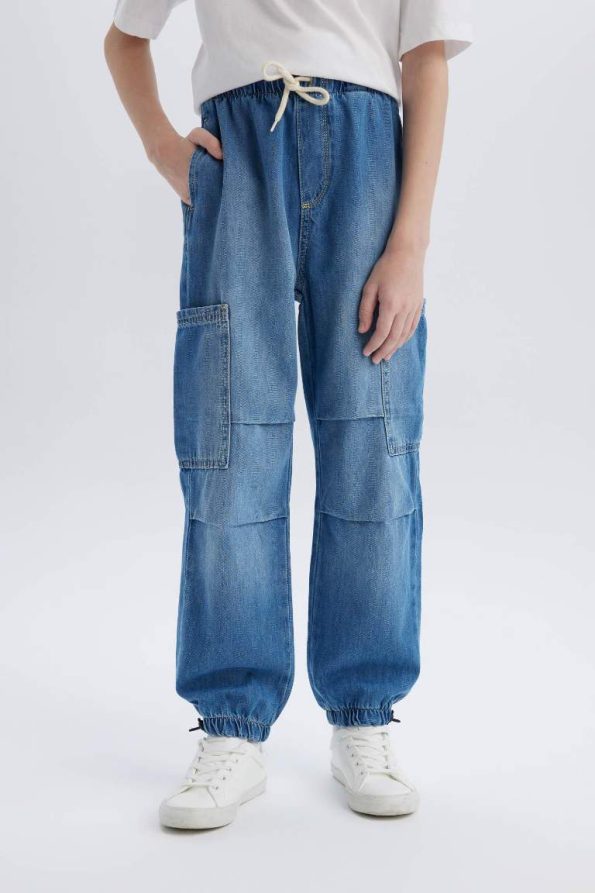 Boys' Parachute Denim Pants