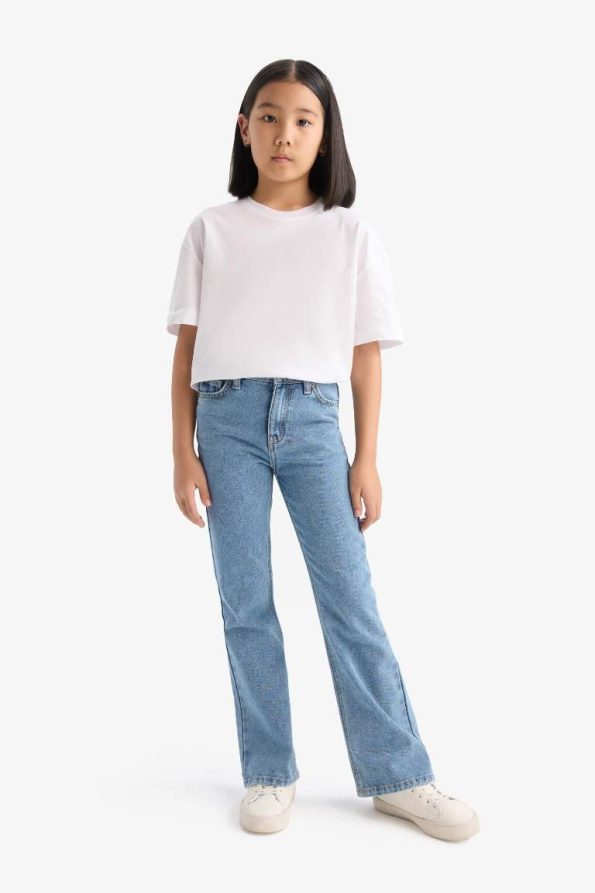 Girls' Flare Fit Spanish Style Jeans